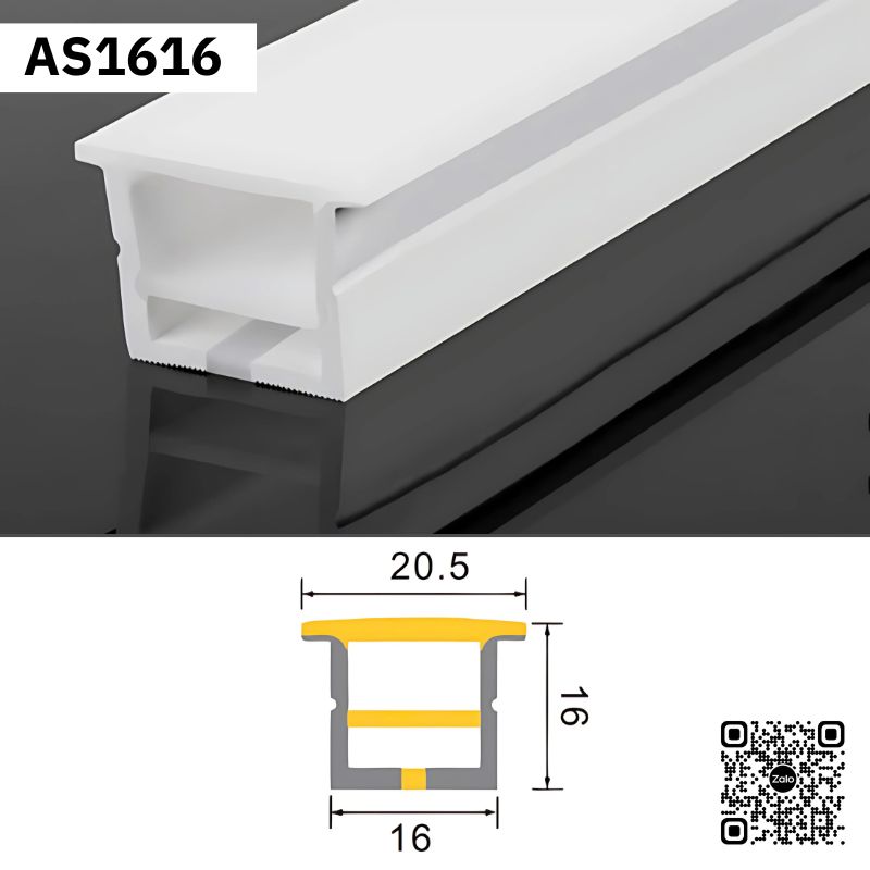 Thanh Silicon Uốn Dẻo Gắn Âm| AS1616